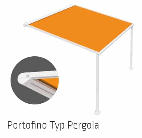 Pergola-Markise-Portofino